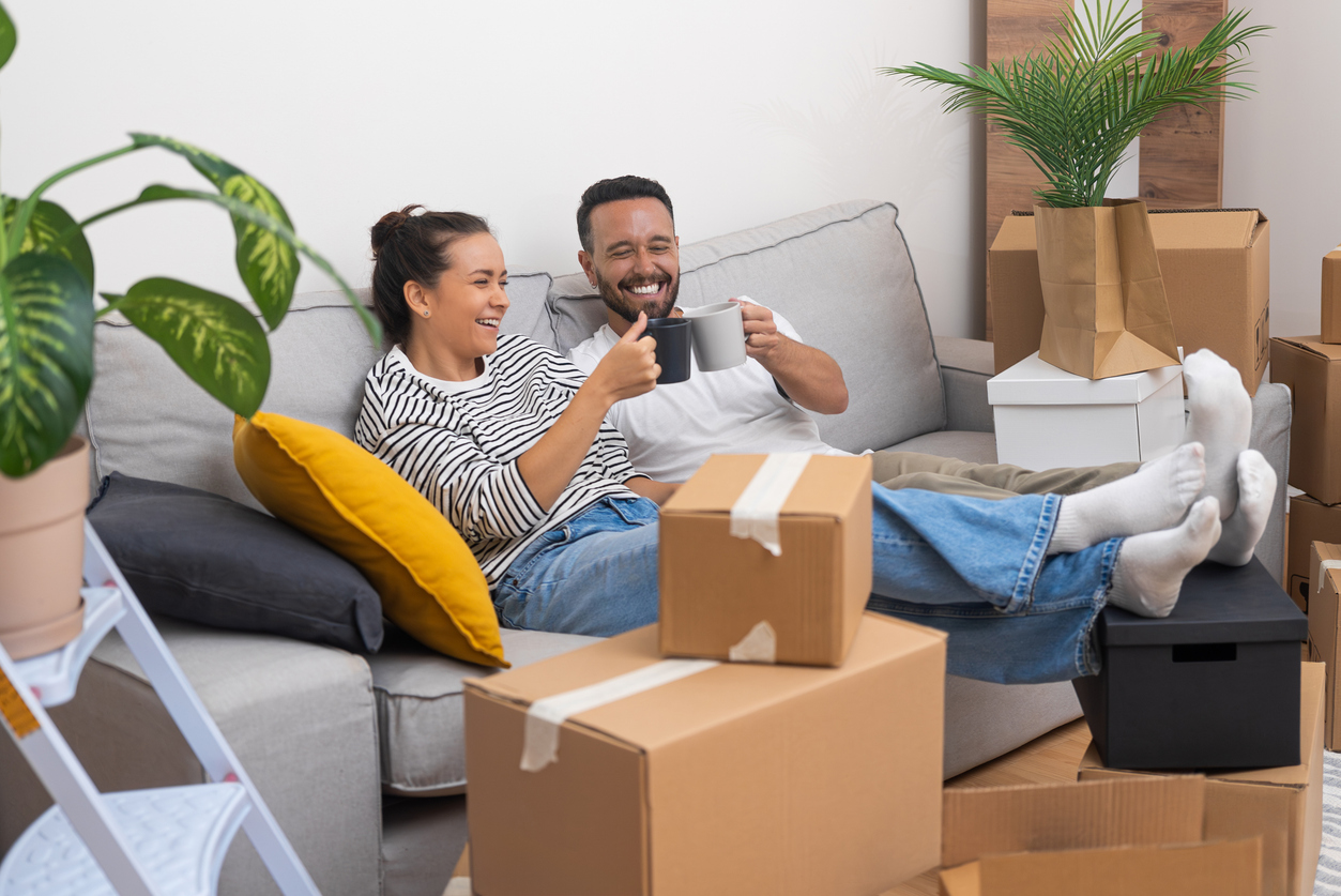 Happy family with insurance protection
